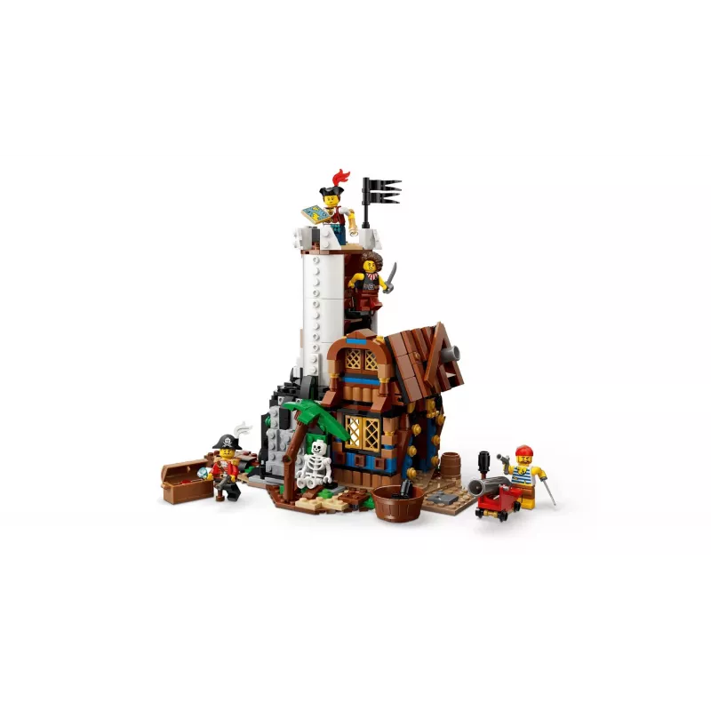 LEGO Creator 3-in-1 31387 Εμβληματικό πειρατικό πλοίο (1074 τεμ.)