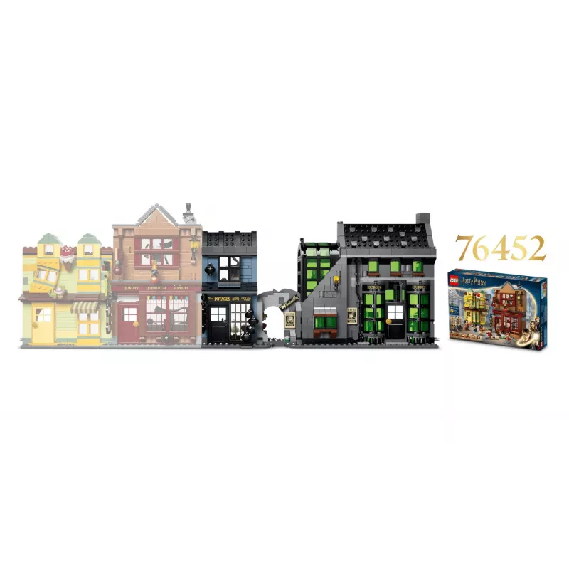 LEGO Harry Potter 76471 Μαγαζιά μαγείας στην οδό Nokturn (788 τεμ.)