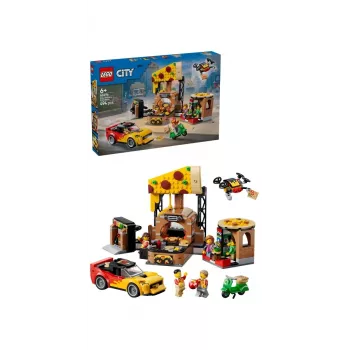 LEGO City 60496 Υπηρεσία παράδοσης πίτσας με οχήματα (494 τεμ.)