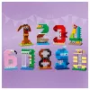 LEGO 40807 Αριθμοί γενεθλίων - διακοσμητικό τούρτας με ζώα (281 τεμ.)