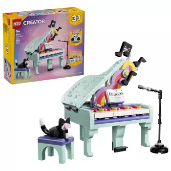LEGO Creator 3-in-1 31392 Διακοσμητικό πιάνο με γάτα (485 τεμ.)