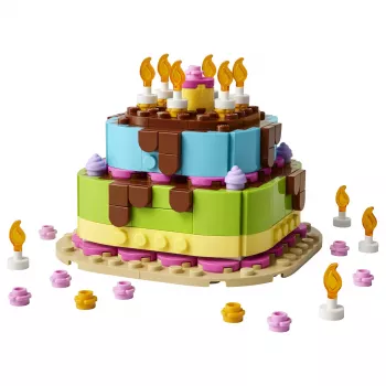 LEGO 40815 Τούρτα γενεθλίων - τούρτα με κεριά (219 τεμ.)