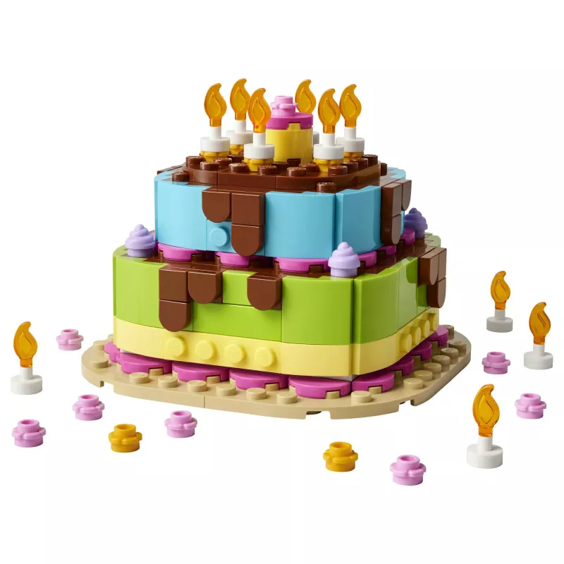 LEGO 40815 Τούρτα γενεθλίων - τούρτα με κεριά (219 τεμ.)