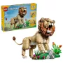 LEGO Creator 3-in-1 31386 Άγρια ζώα: Μεγαλοπρεπές λιοντάρι (839 τεμ.)
