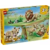 LEGO Creator 3-in-1 31386 Άγρια ζώα: Μεγαλοπρεπές λιοντάρι (839 τεμ.)