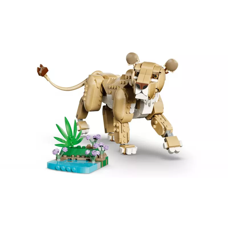 LEGO Creator 3-in-1 31386 Άγρια ζώα: Μεγαλοπρεπές λιοντάρι (839 τεμ.)