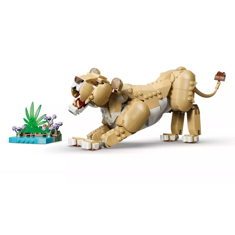 LEGO Creator 3-in-1 31386 Άγρια ζώα: Μεγαλοπρεπές λιοντάρι (839 τεμ.)