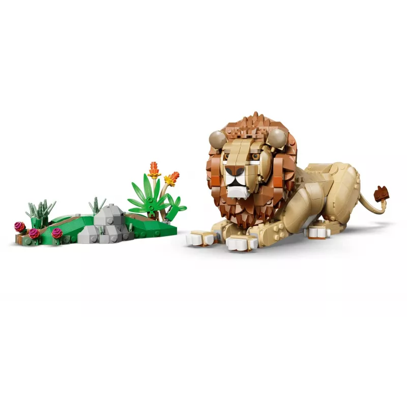 LEGO Creator 3-in-1 31386 Άγρια ζώα: Μεγαλοπρεπές λιοντάρι (839 τεμ.)