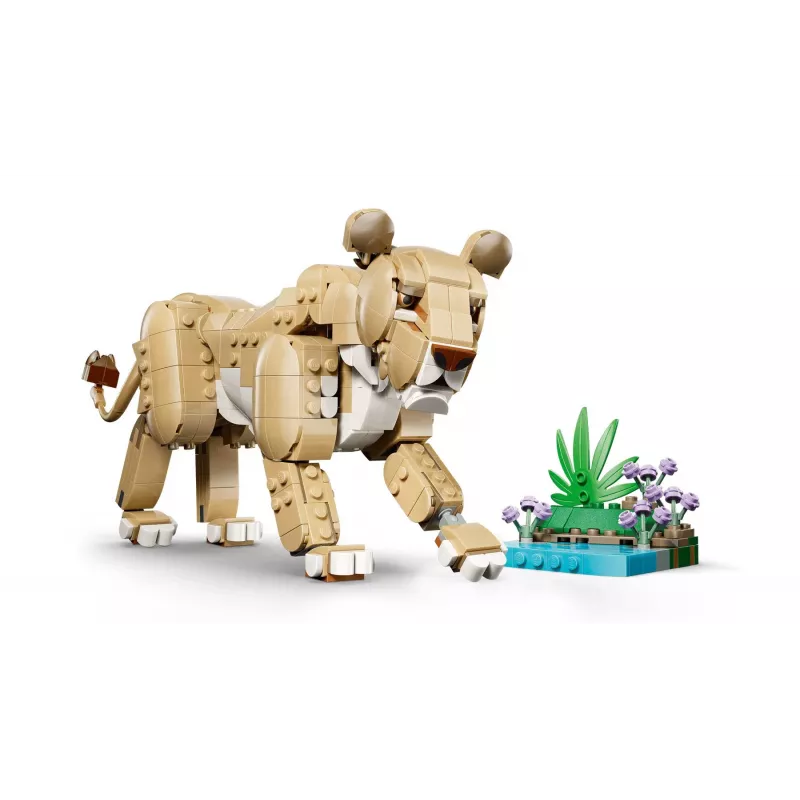 LEGO Creator 3-in-1 31386 Άγρια ζώα: Μεγαλοπρεπές λιοντάρι (839 τεμ.)