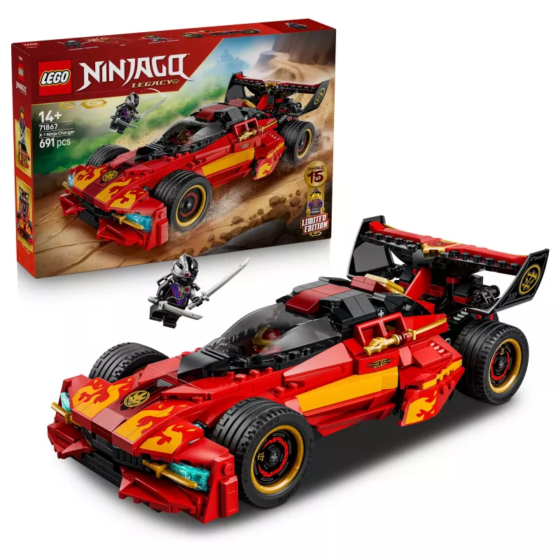 LEGO NINJAGO 71867 X-1 Ninja Charger 15η επέτειος (691 τεμ.)