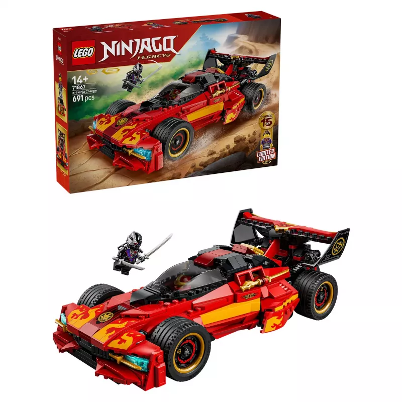 LEGO NINJAGO 71867 X-1 Ninja Charger 15η επέτειος (691 τεμ.)