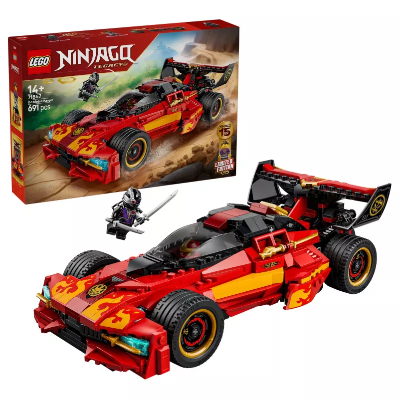 LEGO NINJAGO 71867 X-1 Ninja Charger 15η επέτειος (691 τεμ.)