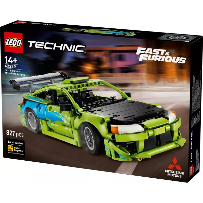 LEGO Technic 42229 Fast & Furious Mitsubishi Eclipse (827 τεμ.)
