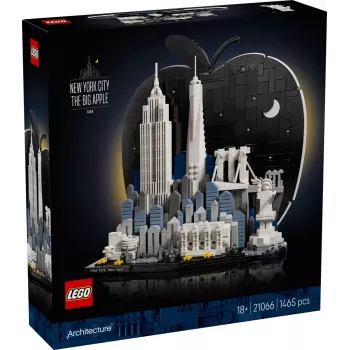 LEGO Architecture 21066 Νέα Υόρκη - Το Μεγάλο Μήλο (1465 τεμ.)