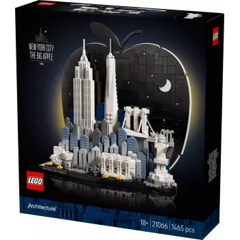 LEGO Architecture 21066 Νέα Υόρκη - Το Μεγάλο Μήλο (1465 τεμ.)