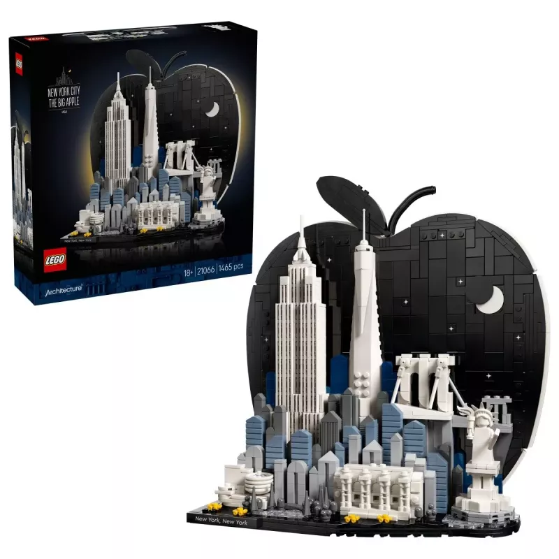 LEGO Architecture 21066 Νέα Υόρκη - Το Μεγάλο Μήλο (1465 τεμ.)