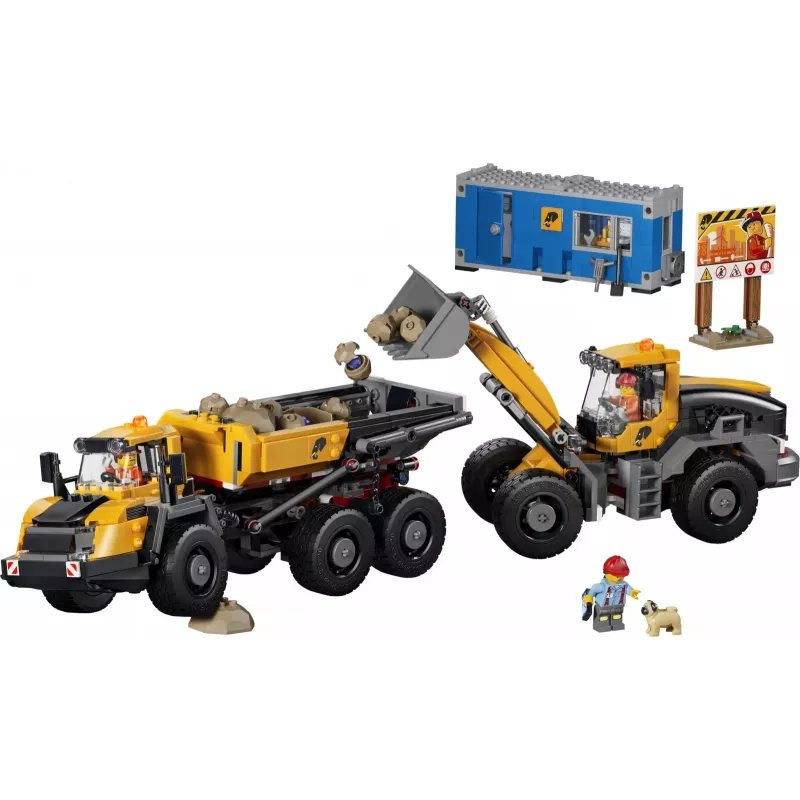 LEGO City 60494 Ανατρεπόμενο φορτηγό & φορτωτής (1132 τεμ.)