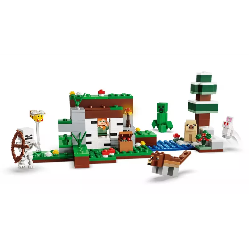 LEGO Minecraft 21593 Περιπέτεια της πρώτης νύχτας (301 τεμ.)