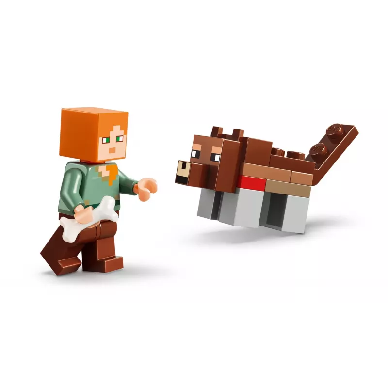 LEGO Minecraft 21593 Περιπέτεια της πρώτης νύχτας (301 τεμ.)