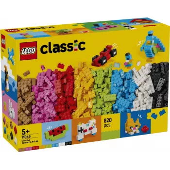 LEGO Classic 11045 Δημιουργικά πολύχρωμα τουβλάκια (820 τεμ.)