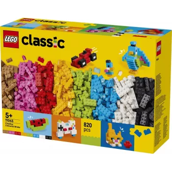 LEGO Classic 11045 Δημιουργικά πολύχρωμα τουβλάκια (820 τεμ.)
