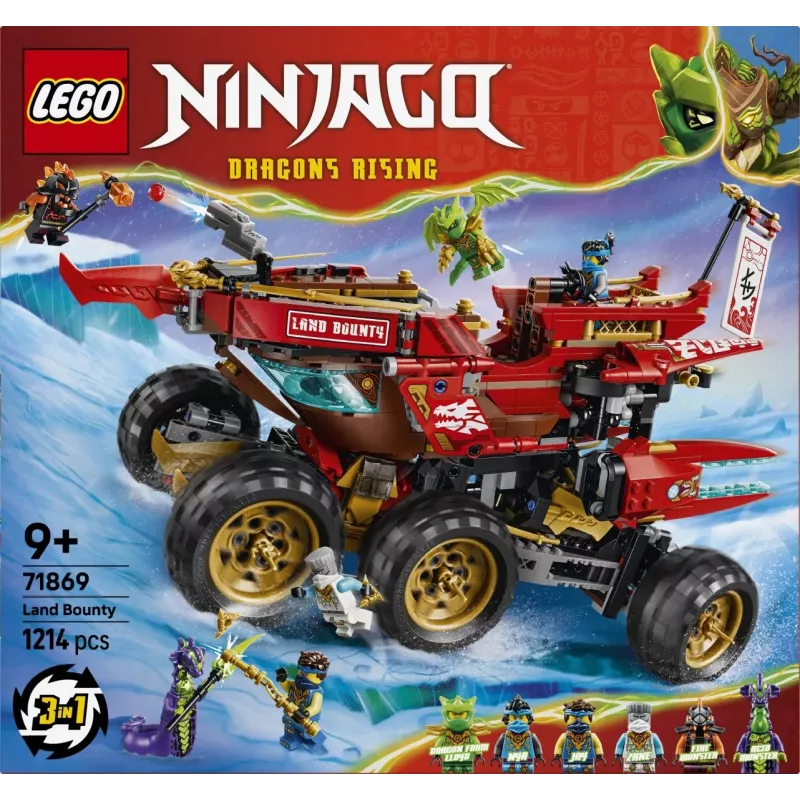 LEGO NINJAGO 71869 Land Bounty (1214 τεμ.)