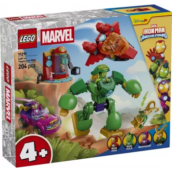 LEGO Marvel 11211 Loki vs. Team Iron Man (204 τεμ.)