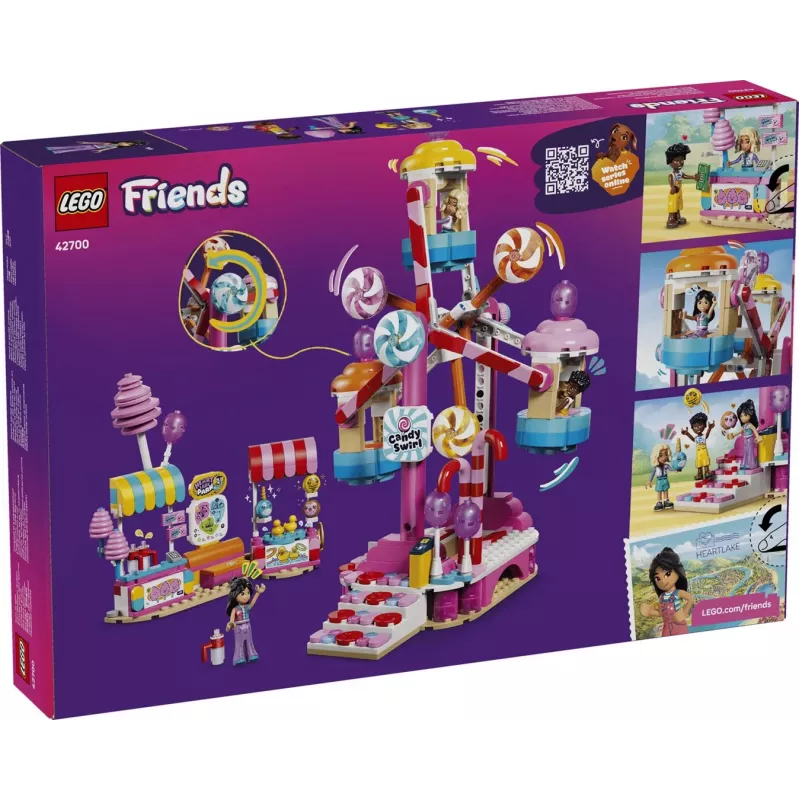 LEGO Friends 42700 Γλυκός τροχός λούνα παρκ με cupcakes (602 τεμ.)