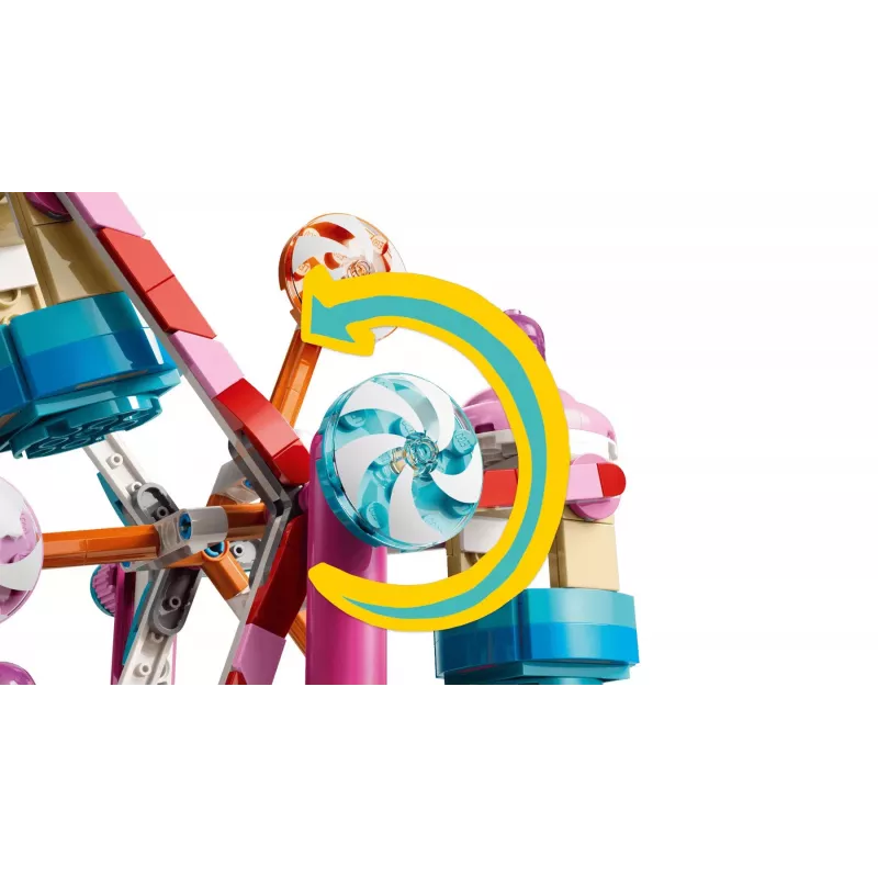 LEGO Friends 42700 Γλυκός τροχός λούνα παρκ με cupcakes (602 τεμ.)