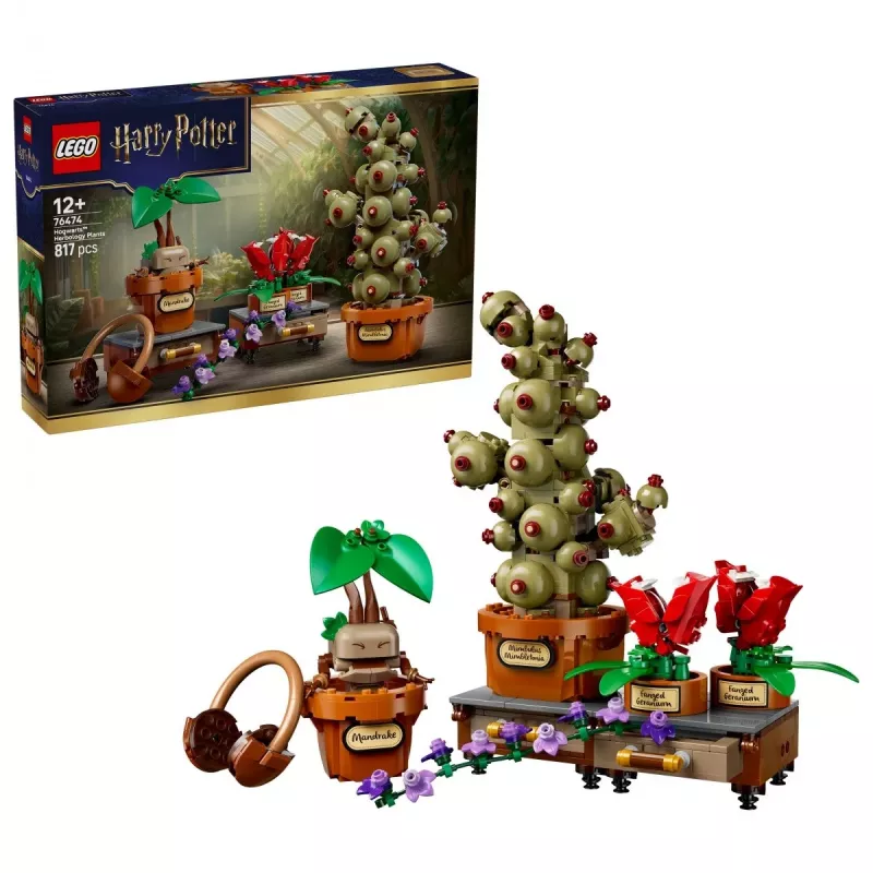 LEGO Harry Potter 76474 Φυτά βοτανολογίας Hogwarts (817 τεμ.)