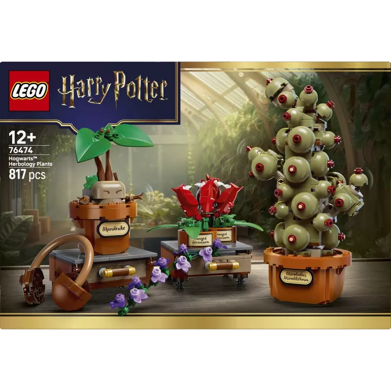 LEGO Harry Potter 76474 Φυτά βοτανολογίας Hogwarts (817 τεμ.)