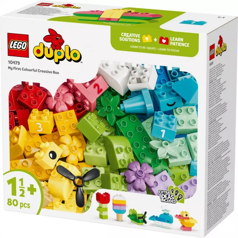 LEGO DUPLO 10479 Πολύχρωμο δημιουργικό κουτί (80 τεμ.)
