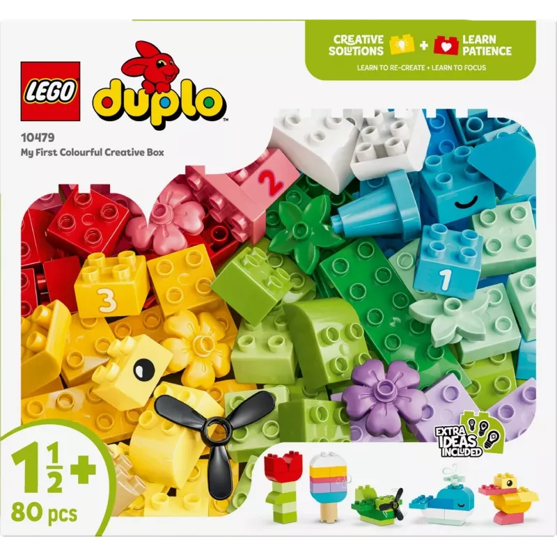 LEGO DUPLO 10479 Πολύχρωμο δημιουργικό κουτί (80 τεμ.)