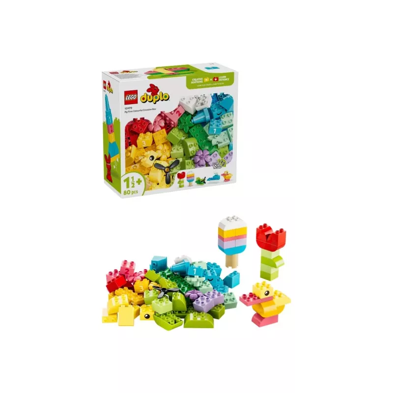 LEGO DUPLO 10479 Πολύχρωμο δημιουργικό κουτί (80 τεμ.)