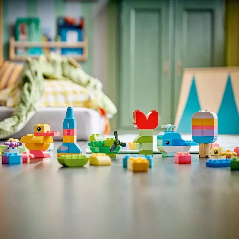 LEGO DUPLO 10479 Πολύχρωμο δημιουργικό κουτί (80 τεμ.)