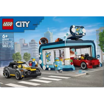 LEGO City 60497 Πλυντήριο αυτοκινήτων drive-through (583 τεμ.)
