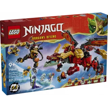 LEGO NINJAGO 71868 Μεταμορφώσιμο mech δράκου της Wyldfyre (821 τεμ.)