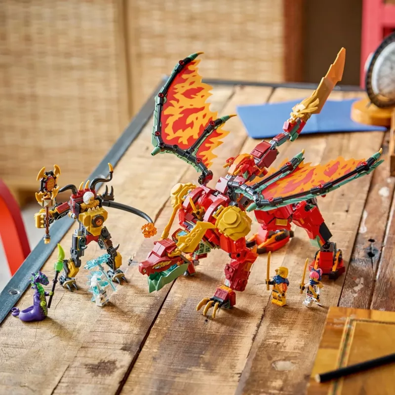 LEGO NINJAGO 71868 Μεταμορφώσιμο mech δράκου της Wyldfyre (821 τεμ.)