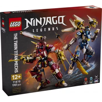 LEGO NINJAGO 71870 Οι δίδυμοι τιτάνιοι mechs (1707 τεμ.)