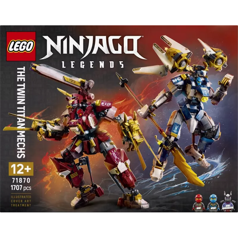 LEGO NINJAGO 71870 Οι δίδυμοι τιτάνιοι mechs (1707 τεμ.)