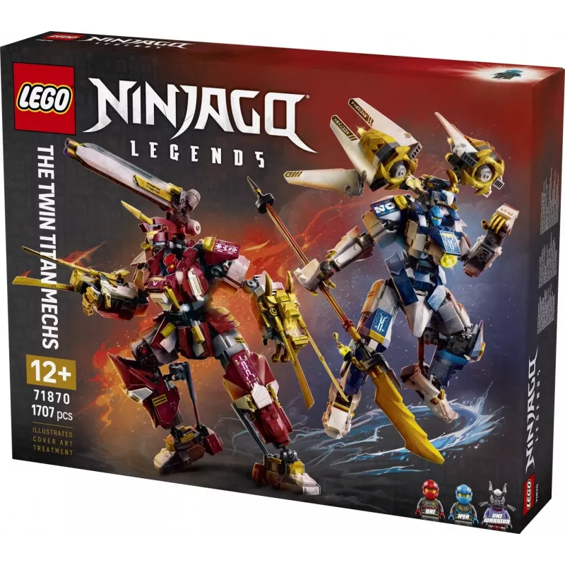 LEGO NINJAGO 71870 Οι δίδυμοι τιτάνιοι mechs (1707 τεμ.)