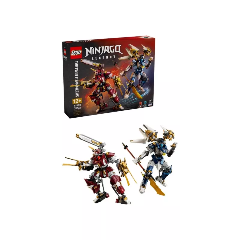 LEGO NINJAGO 71870 Οι δίδυμοι τιτάνιοι mechs (1707 τεμ.)