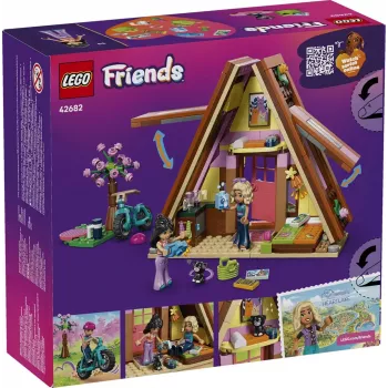 LEGO Friends 42682 Ξύλινη καλύβα glamping στη φύση (295 τεμ.)