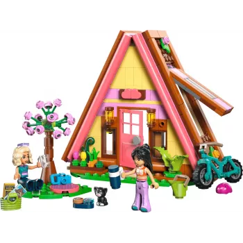 LEGO Friends 42682 Ξύλινη καλύβα glamping στη φύση (295 τεμ.)