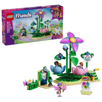LEGO Friends 42702 Περιστρεφόμενη βόλτα με φλιτζάνια τσαγιού με λουλούδια και νεράιδες (321 τεμ.)