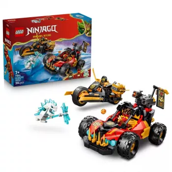LEGO NINJAGO 71864 Συνδυαστικά οχήματα του Kai και του Cole (394 τεμ.)