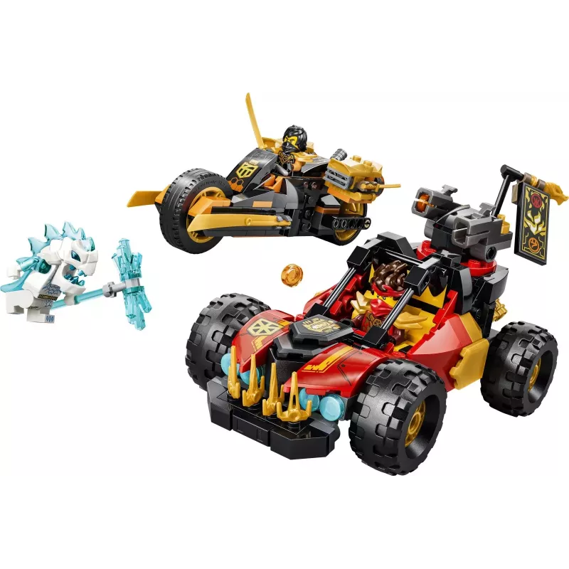LEGO NINJAGO 71864 Συνδυαστικά οχήματα του Kai και του Cole (394 τεμ.)