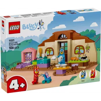 LEGO Bluey 11221 Σχολείο με τον Rusty και τη Bluey (106 τεμ.)