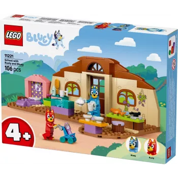 LEGO Bluey 11221 Σχολείο με τον Rusty και τη Bluey (106 τεμ.)