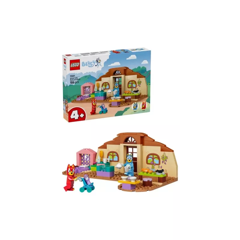 LEGO Bluey 11221 Σχολείο με τον Rusty και τη Bluey (106 τεμ.)